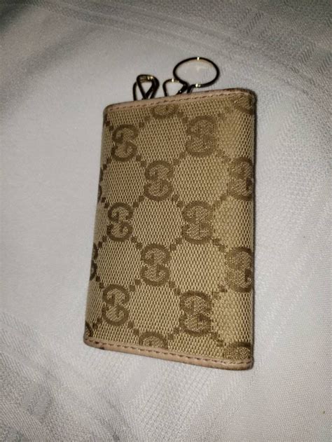 gucci clip key case replica|vintage gucci keyring.